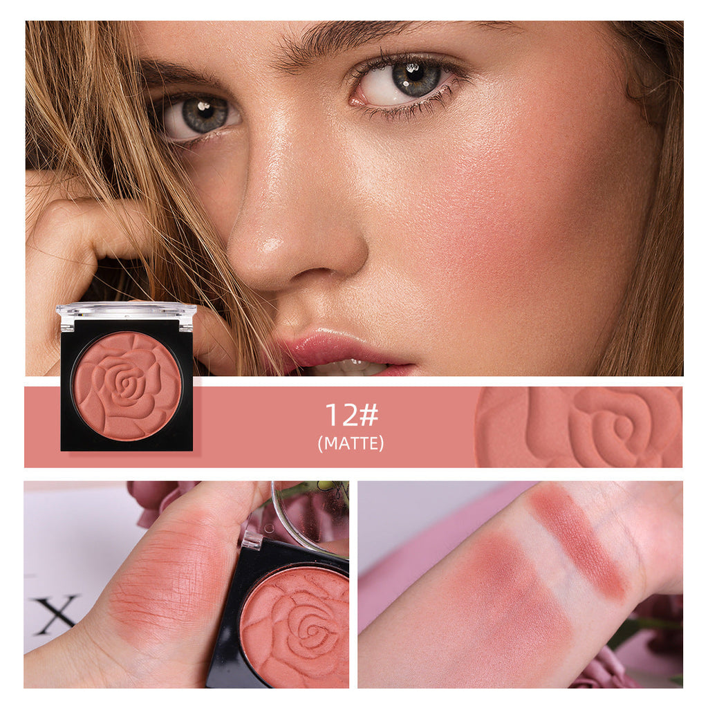 Menow Meino B705 Top Color Petal Blush Monochrome Blush Rouge Natural Concealer Mute Light