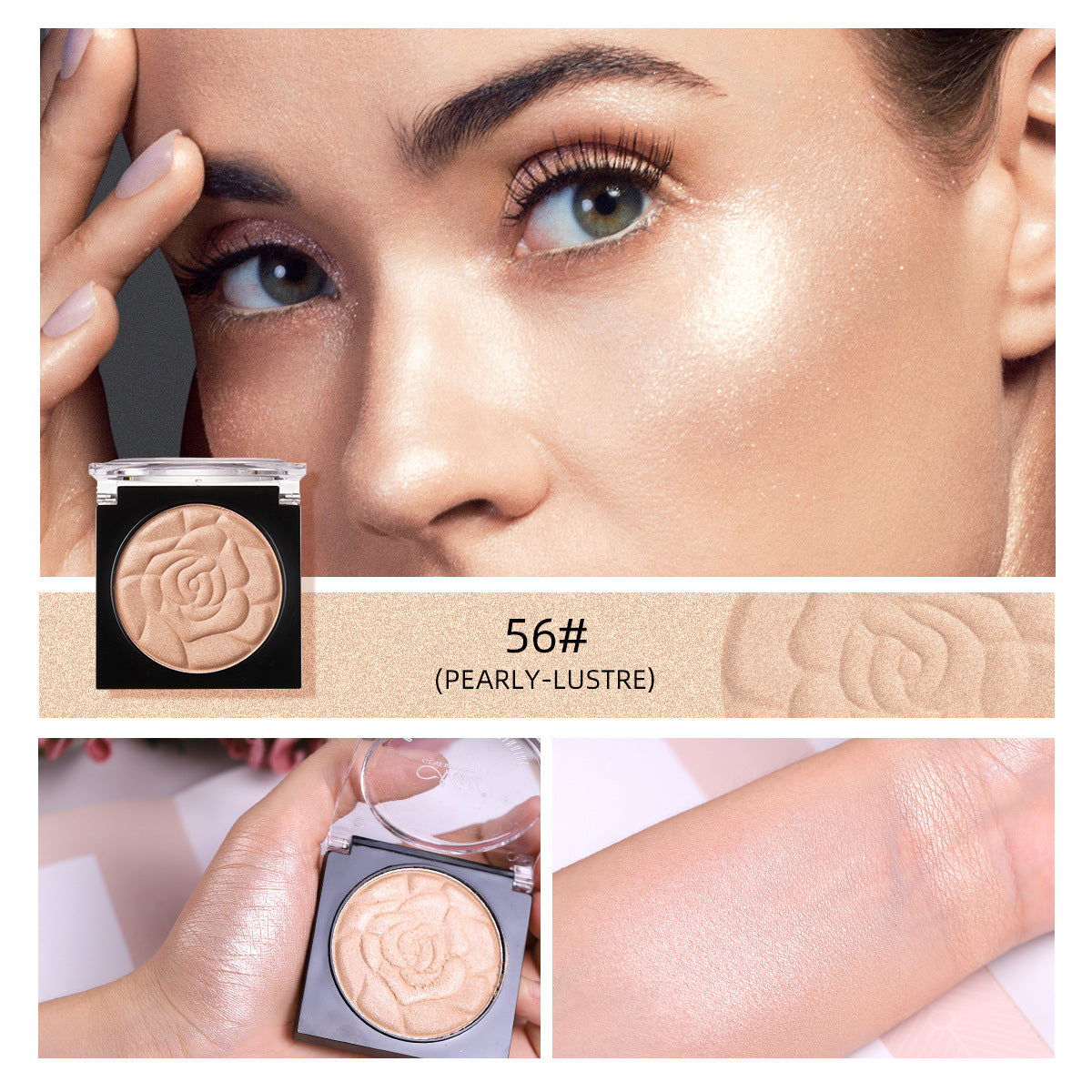 Menow Meino B705 Top Color Petal Blush Monochrome Blush Rouge Natural Concealer Mute Light
