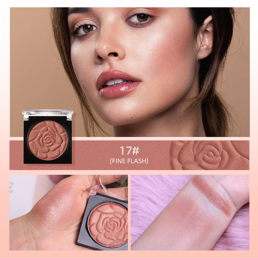 Menow Meino B705 Top Color Petal Blush Monochrome Blush Rouge Natural Concealer Mute Light