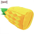 Pet pineapple leakage canvas, toys, hidden, grinding, biting dog, toy, companionship, interactive pet supplies