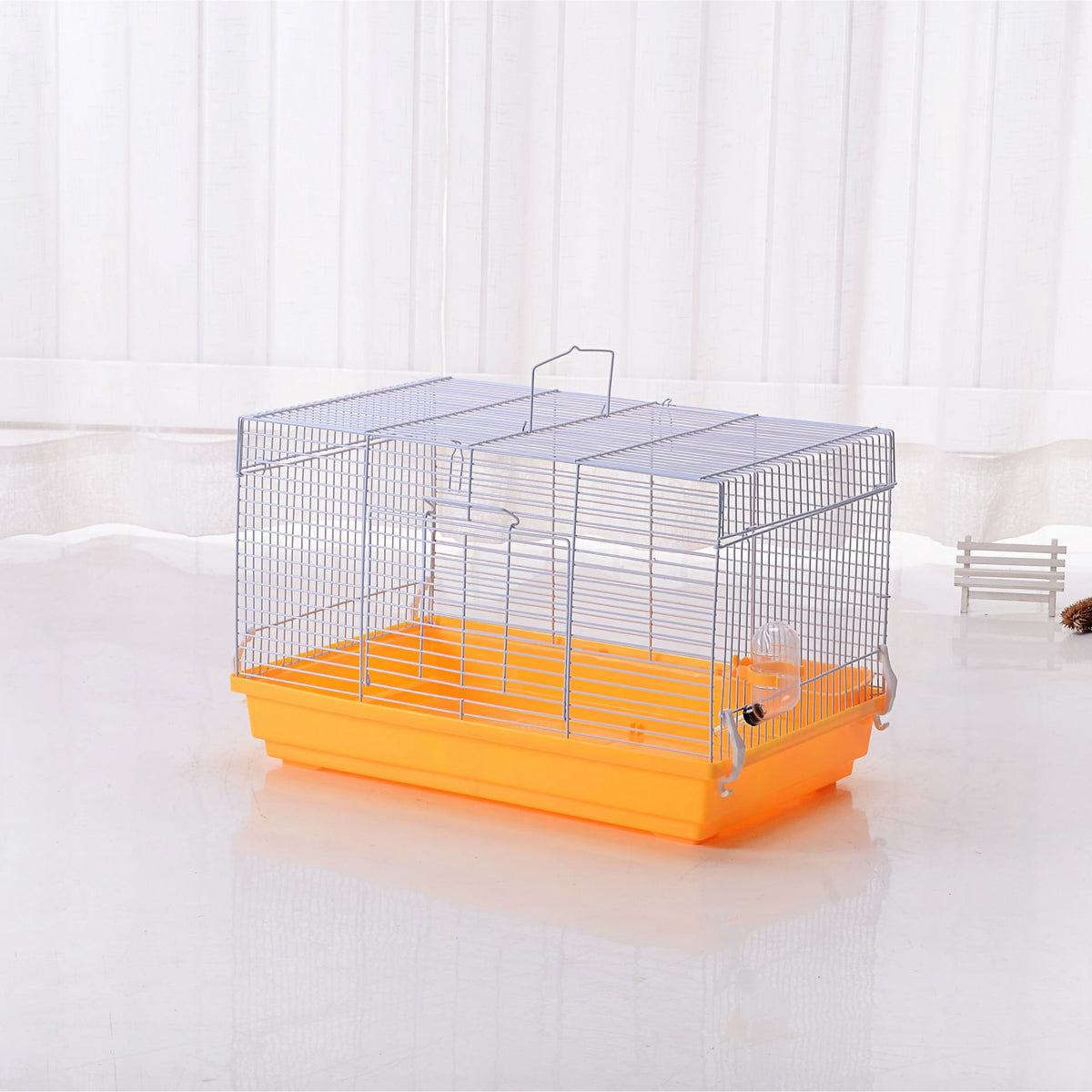 Manufacturers wholesale hamster foundation cage pet cage 47 basic cage with water pot bowl single-layer basic cage