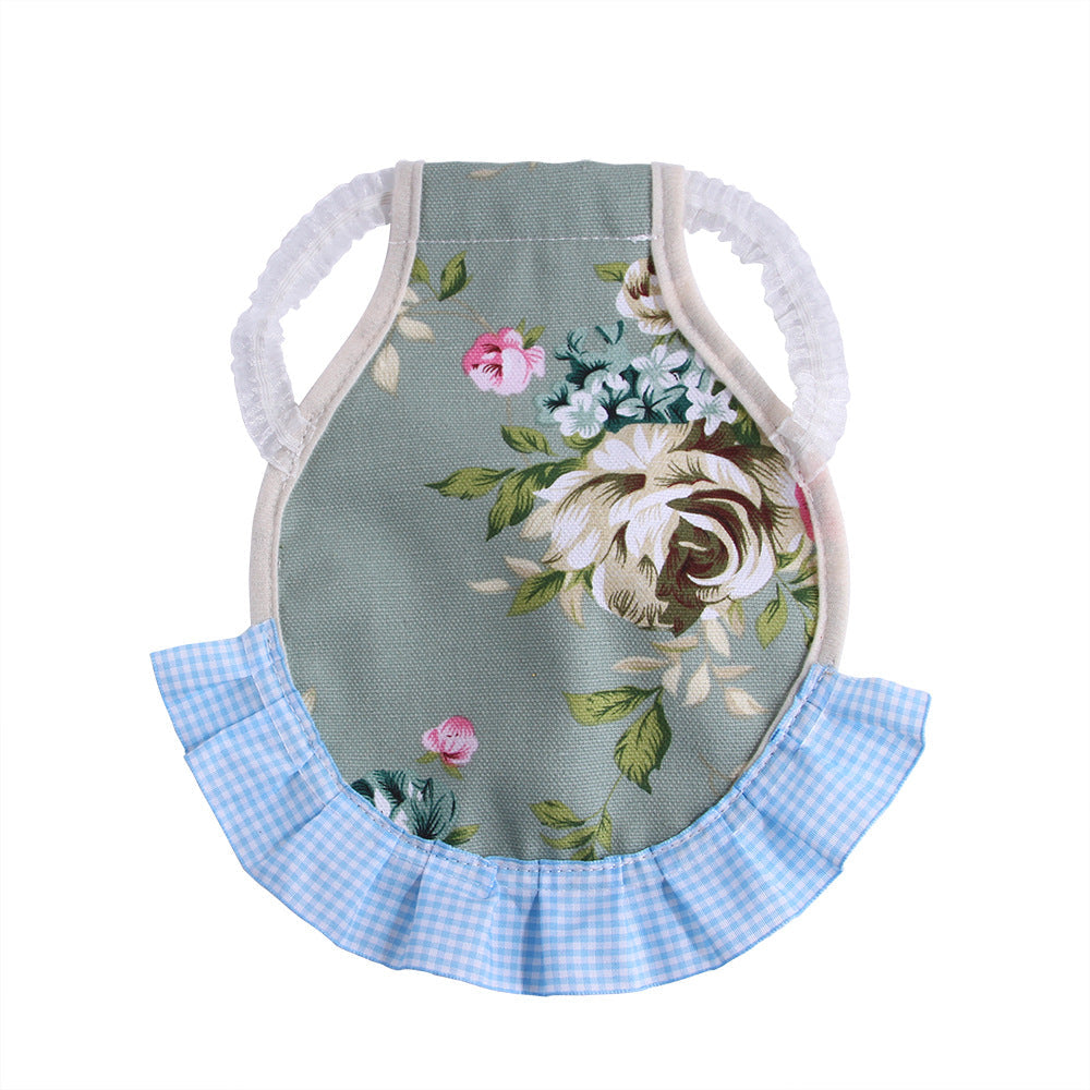 Cross-border new manufacturers direct supply chicken clothes pet vest palatable lace clothes chicken duck goose back
