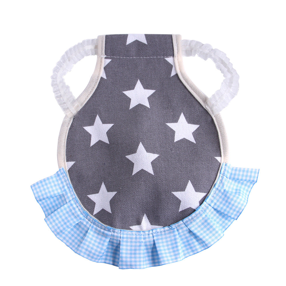 Cross-border new manufacturers direct supply chicken clothes pet vest palatable lace clothes chicken duck goose back