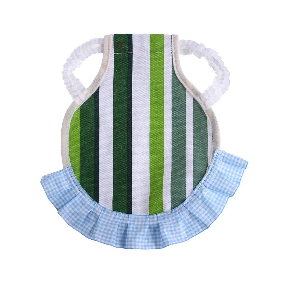 Cross-border new manufacturers direct supply chicken clothes pet vest palatable lace clothes chicken duck goose back