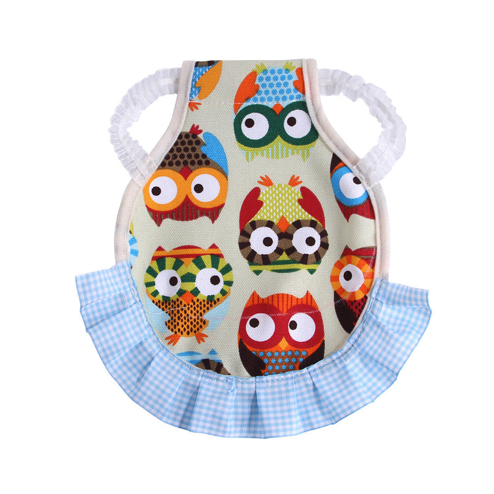 Cross-border new manufacturers direct supply chicken clothes pet vest palatable lace clothes chicken duck goose back